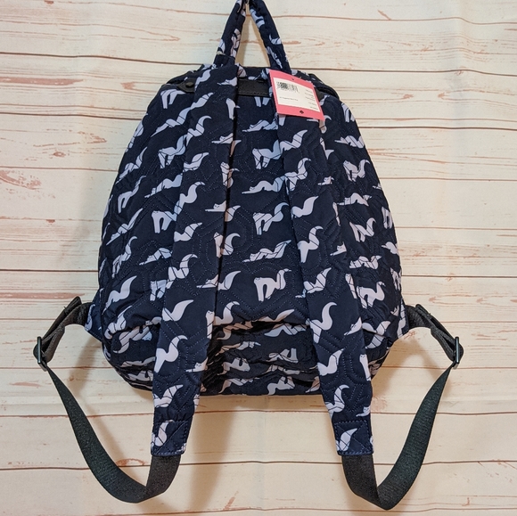 🆕 Kate Spade Jayne Quilted Cat Backpack - Picture 6 of 6